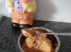 Una foto de Helado de dulce de leche 🍌 (2 ingredientes)
