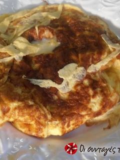 Φωτογραφία της συνταγής Gourmet ομελέτα με κολοκύθα, ζαμπόν και δύο τυριά