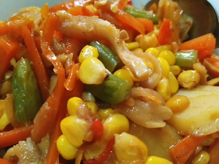 Cara Mudah Menyiapkan Resep Oseng Jamur Mawut (tanpa msg) yang Uenak Anti Ribet, Mantap