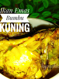 Foto resep Ikan Emas Bumbu Kuning pedas