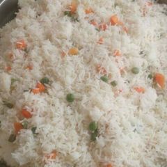 A picture of White rice.