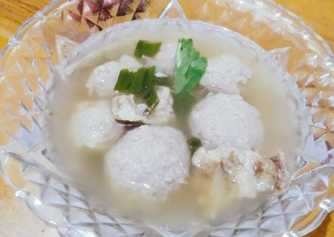 Cara membuat Bakso daging rumahan