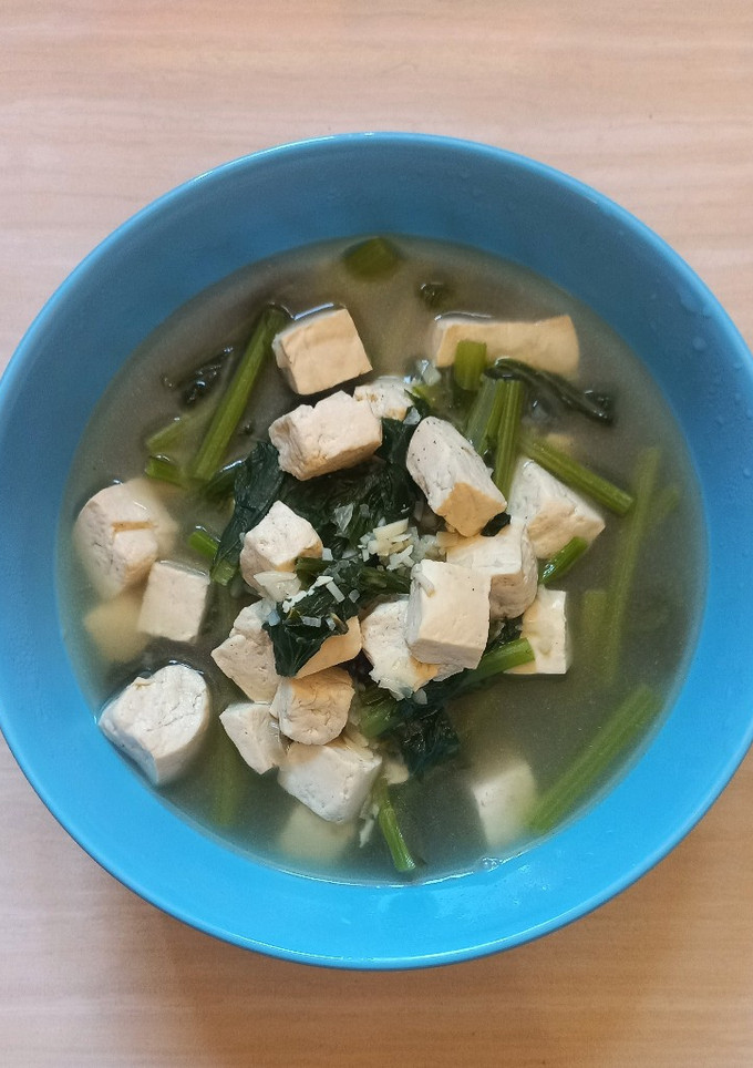 Foto resep Sayur Bening Sawi Hijau Tahu