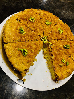 عکسی از دستور کیک لیزی دیزی(lazy Daisy Cake)
