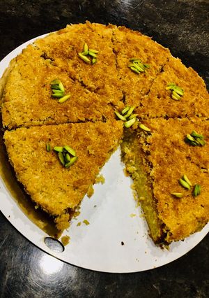 عکسی از دستور کیک لیزی دیزی(lazy Daisy Cake)
