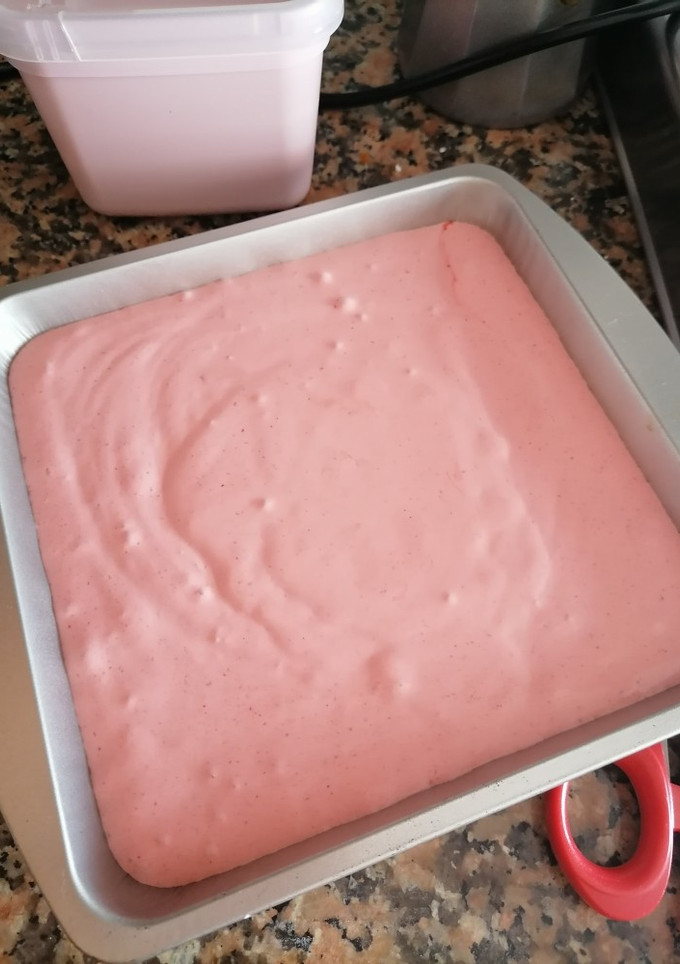 Una foto de Helado de fresas congeladas (Thermomix)