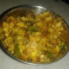 A picture of Egg bhurji.