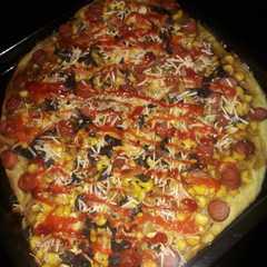 รูปของ Pizza sayur homemade