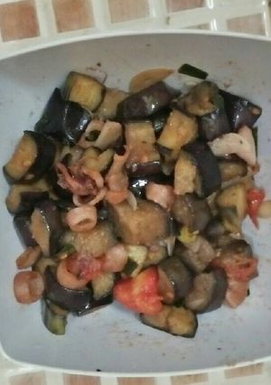 Foto resep Tumis terong cumi asin