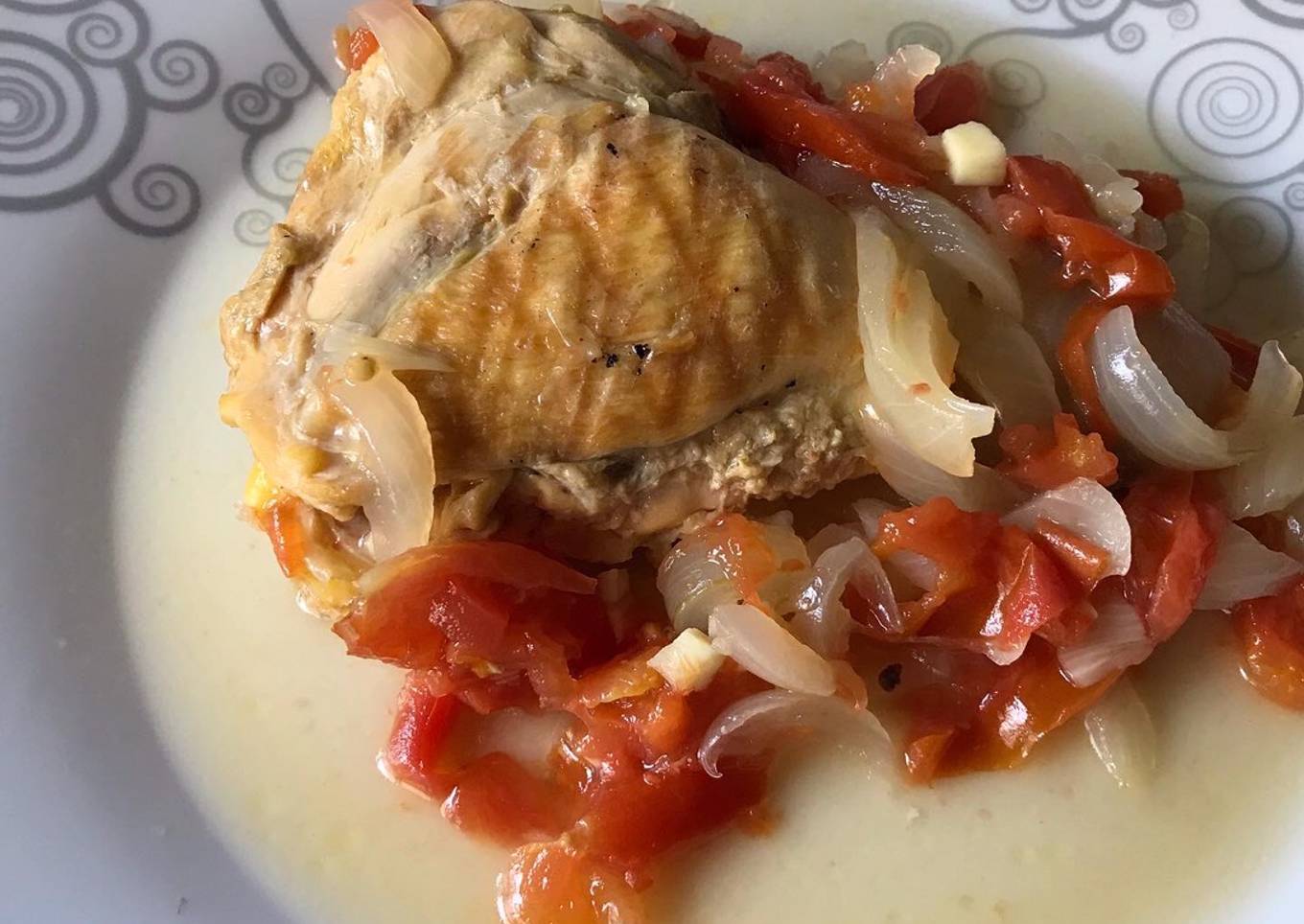 Pollo a la vasca