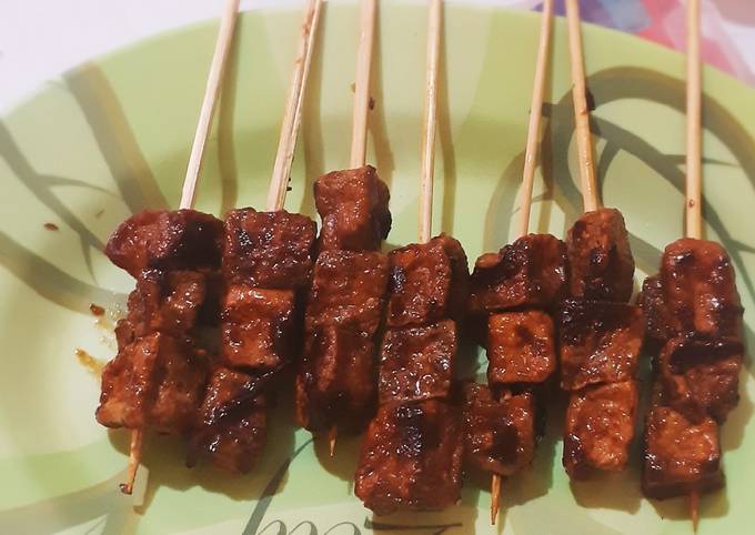 Yuk intip, Resep enak bikin Sate Tahu dijamin nagih banget