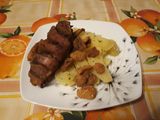 Kacsasült sós burgonyával