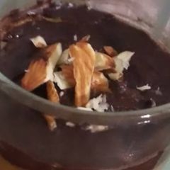 A picture of Specially worlds chocolate day dessert caramel chocolate pudding.