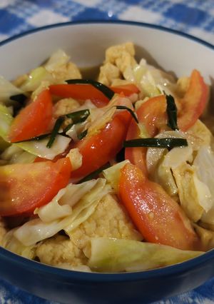 Foto resep Cah Kol Tahu