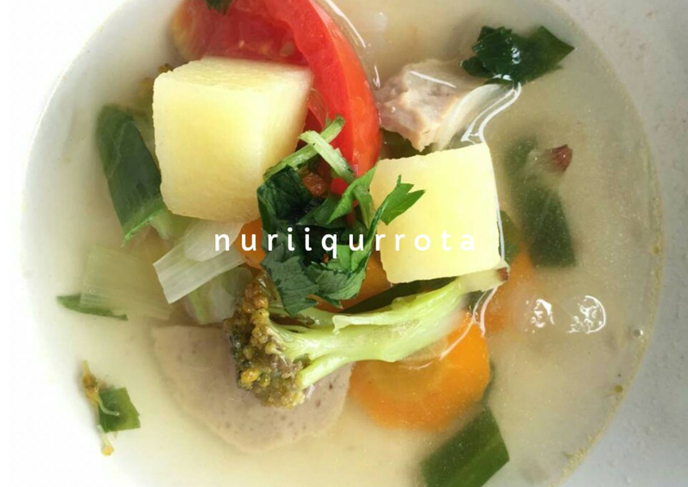 #13 Sayur Sop Baso
