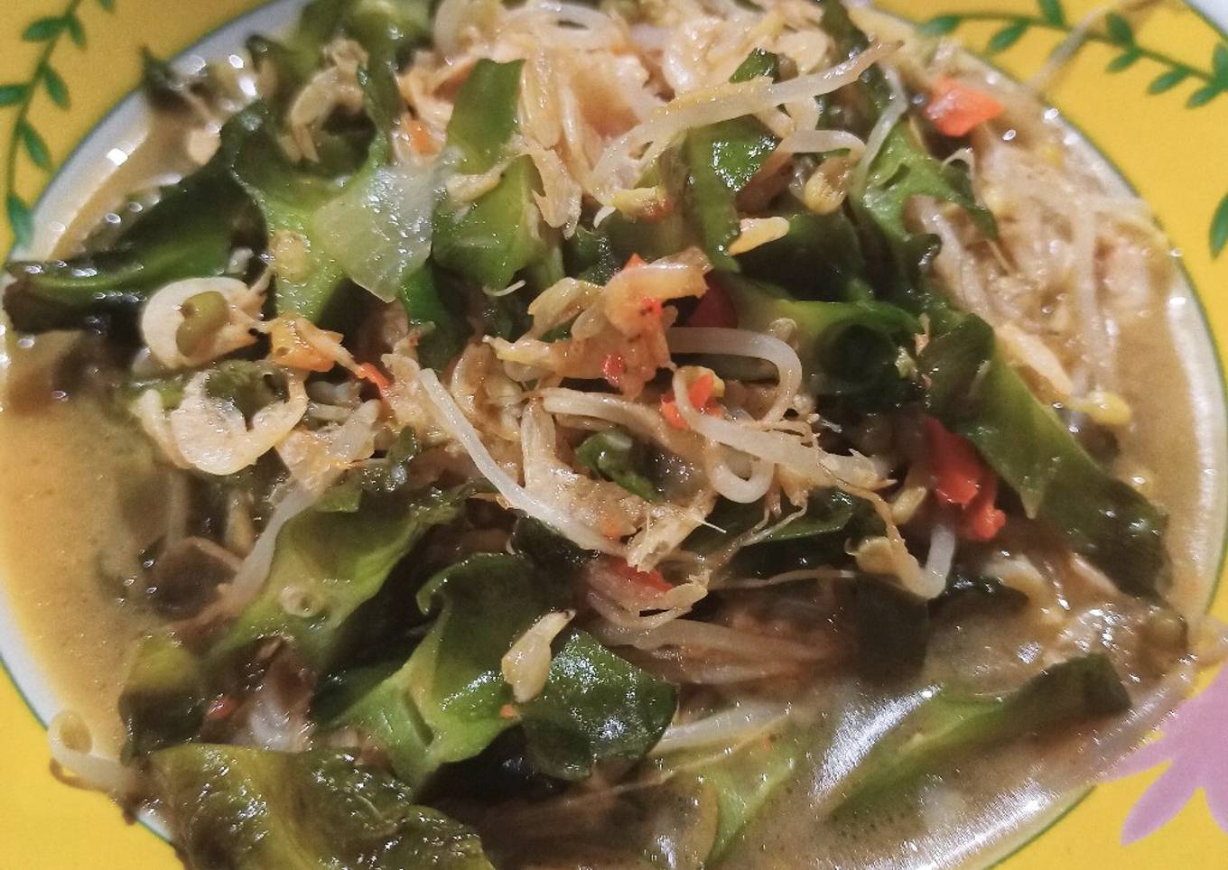 Oseng kecipir udang rebon