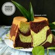 Pandan Choco Chiffon Cake