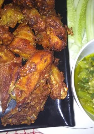 Foto resep Ayam goreng (bumbu kuning)
