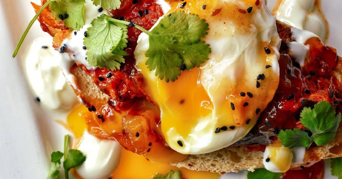 Masala Mackerel Fillets & Poached Egg On Toast Recipe by Natalie Marten