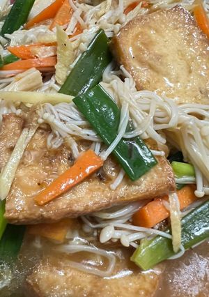 Foto resep Asam manis tahu jamur