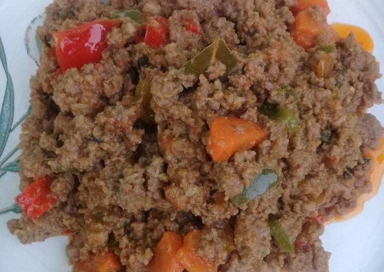 Recipe of Favorite Mince with pasta sauce