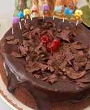 Bolo de Chocolate - Bolo de Aniversário