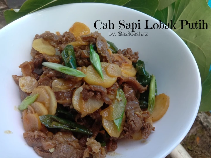 Cara Gampang Menyiapkan Resep Cah Sapi Lobak Putih yang Sempurna Anti Ribet, Uenak Banget