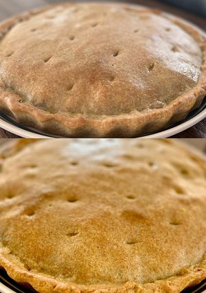 Une photo de Scarpachon (tourte aux blettes)