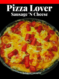 Foto resep Pizza No Knead (tanpa mixer)
