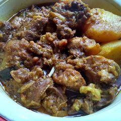 A picture of Mutton kosha.
