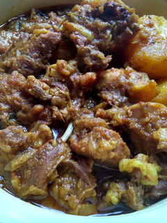 A picture of Mutton kosha.