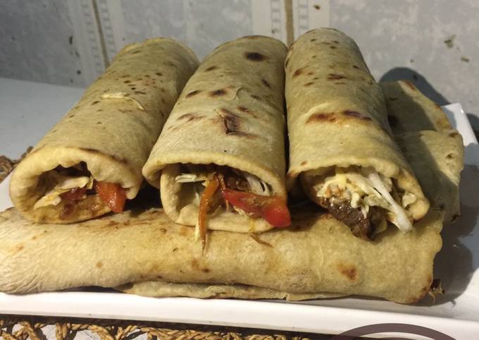 Beef wraps