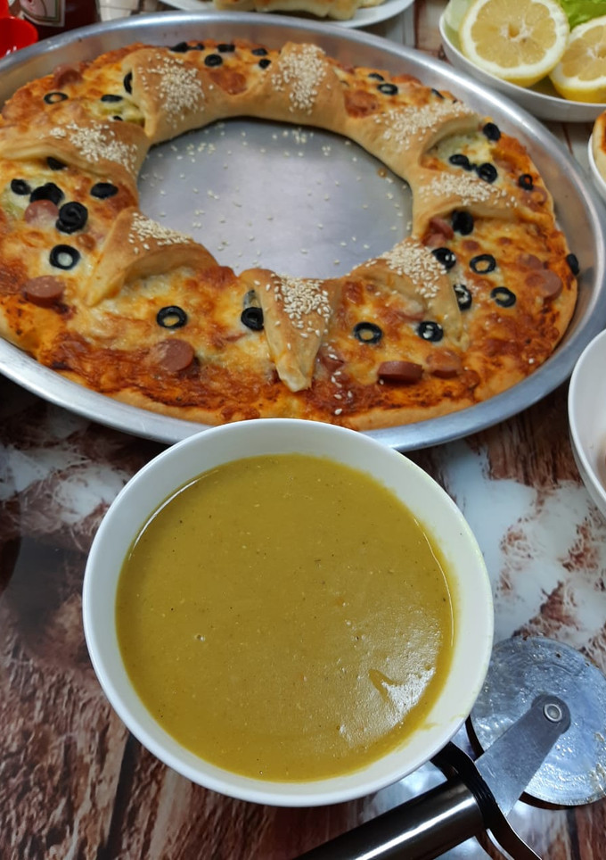 صورة لوصفة شوربة عدس