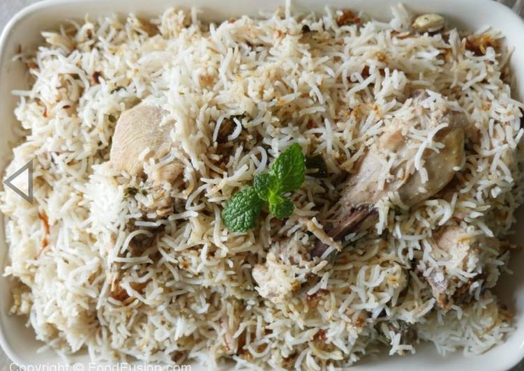 Simple Way to Prepare Ultimate White mayonnaise chicken biryani