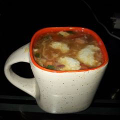 A picture of Tomato soup.