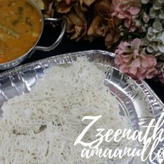 A picture of Idiyappams or Stringhoppers/Nool Puttu.