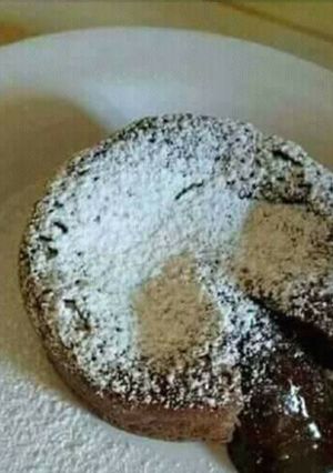 صورة لوصفة كيكة بسيطة