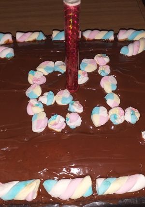 Una foto de Torta esponjosa de chocolate