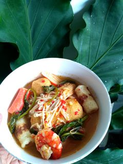 Foto resep Suki Kuah Tomyam (Sukiyaki/ Shabu-shabu/ Steamboat)