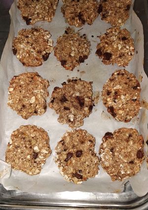Una foto de Galletas de avena veganas
