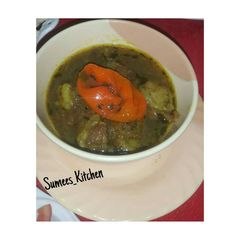 A picture of Lamb Soup.