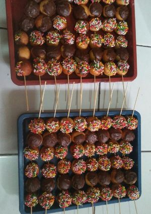 Foto resep Donat sate enak