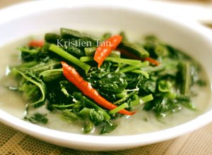Foto resep Bobor Bayam Segar mudah cepat