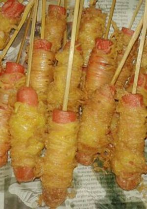 Foto resep Sosis Gulung Mie