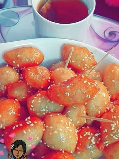 صورة لوصفة لقيمات