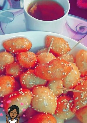 صورة لوصفة لقيمات
