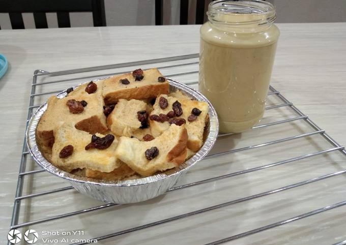 Resipi Puding Roti Pisang Sos Kastard Pisang Oleh Faylazarene Cookpad