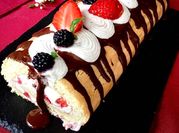A picture of strawberry syrup