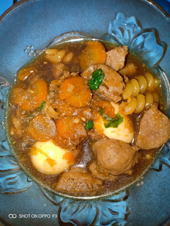 Foto resep Semur telur puyuh + pentol (Mpasi Zi)