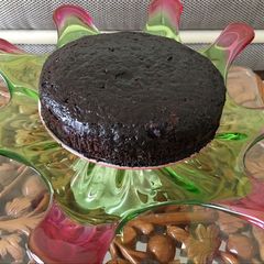 A picture of Bottle gourd chocolate eggless cake(ghiya cake).